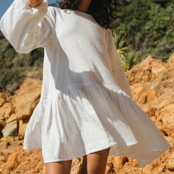 black long sleeve mini dress nearby Long Sleeve Open Back Mini Dress in Black – Jenna by Lezat